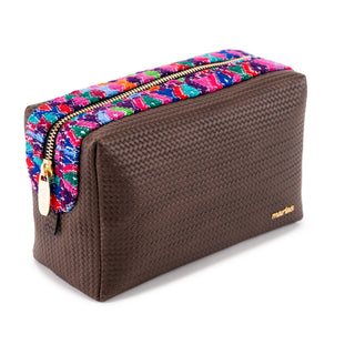 Cosmetiquera Lily Brown San Pedro Sacatepequez Gold D02