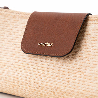 Clutch Petate Lara Brown Gold